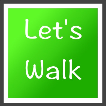 Let’s walk together 🏃‍♀️🏃🏻‍♂️ logo